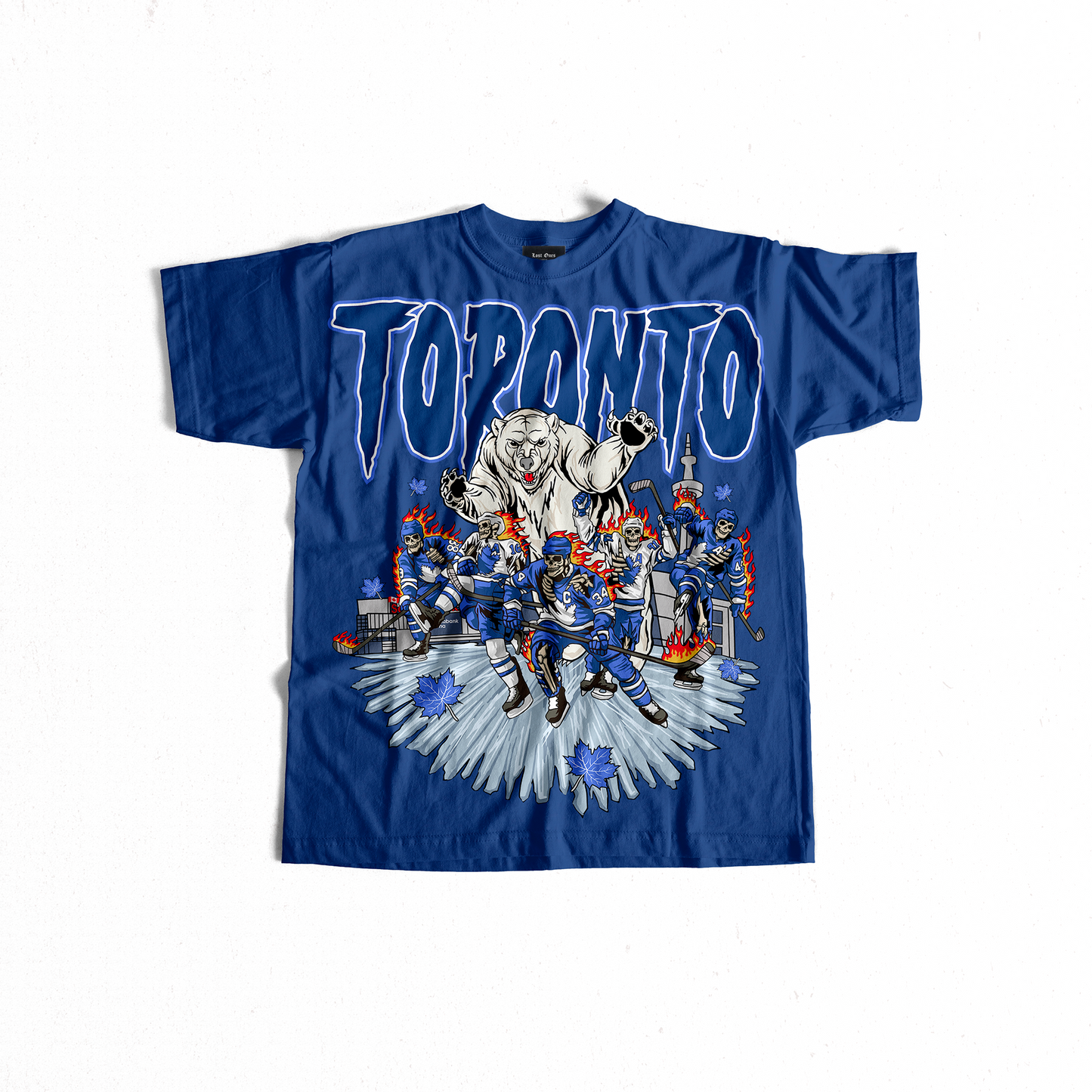 MAPLE LEAFS T-SHIRT - BLUE